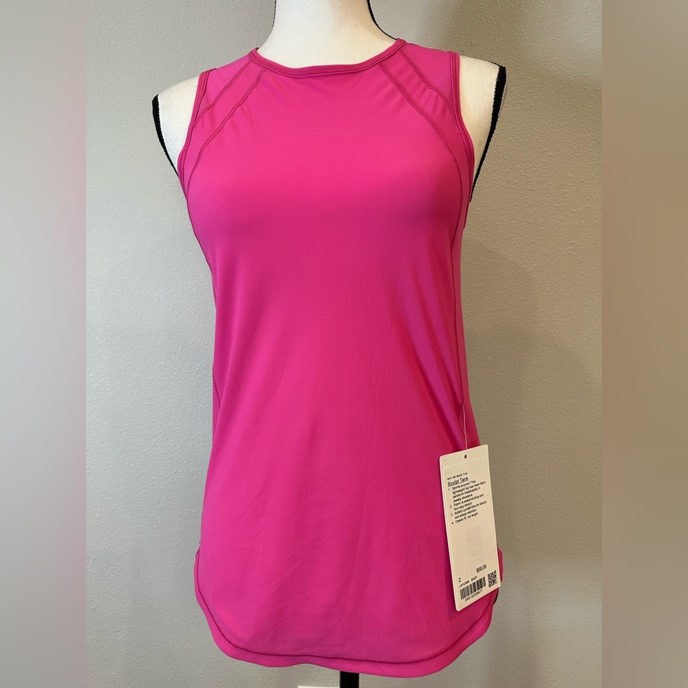 Lulu Lemmon sculpt tank. NWT. Never worn